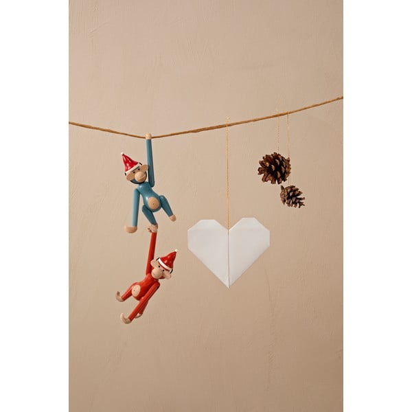 Figurka z litego drewna (wysokość 9,5 cm) Monkey Mini – Kay Bojesen Denmark-image-4