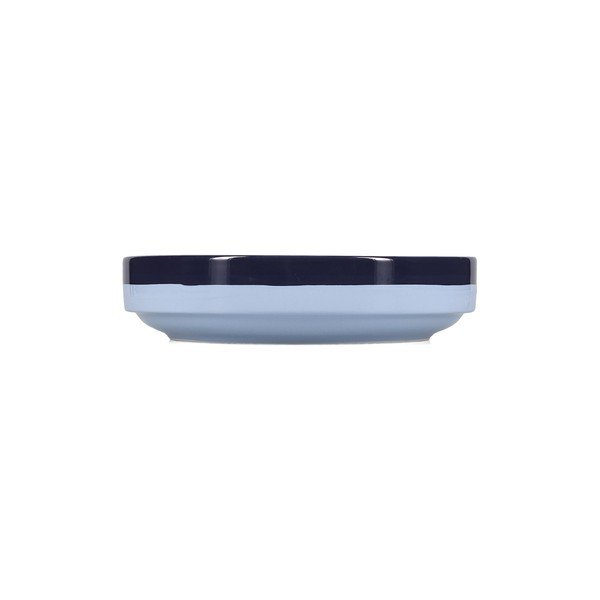 Niebieski głęboki kamionkowy talerz ø 21 cm Duo – ONA-image-2
