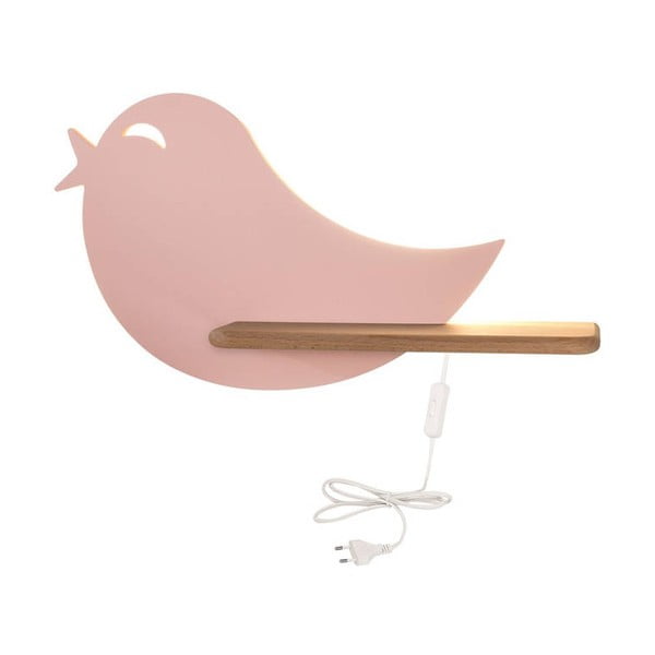 Różowa lampa dziecięca Bird – Candellux Lighting