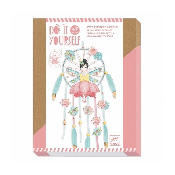 Łapacz snów DIY Djeco Dziewczyna w lotosie-image-2