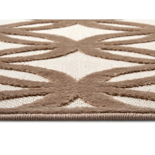 Brązowy dywan 133x190 cm Iconic Circle – Hanse Home-image-2