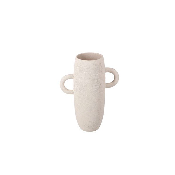 Biały ceramiczny wazon (wysokość 30 cm) Bullet – S|P Collection-image-3