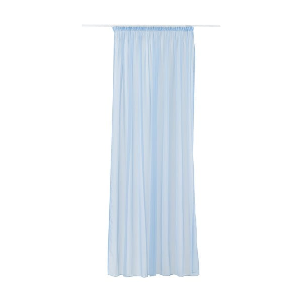Niebieska firanka 140x245 cm Voile – Mendola Fabrics