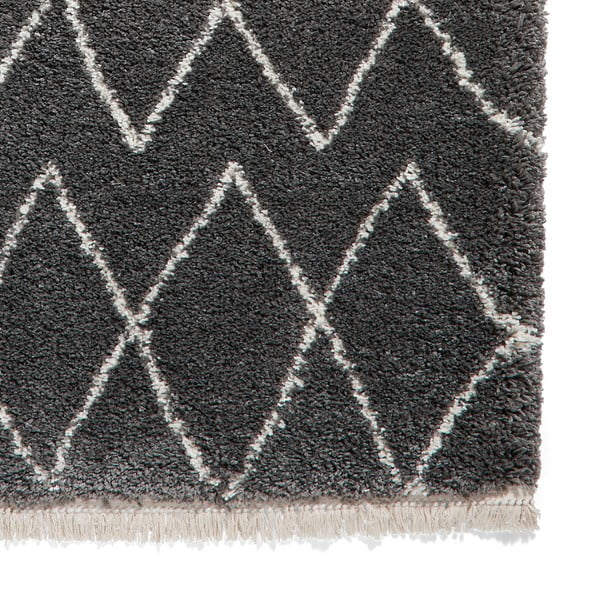 Ciemnoszary dywan 120x170 cm Boho – Think Rugs-image-4