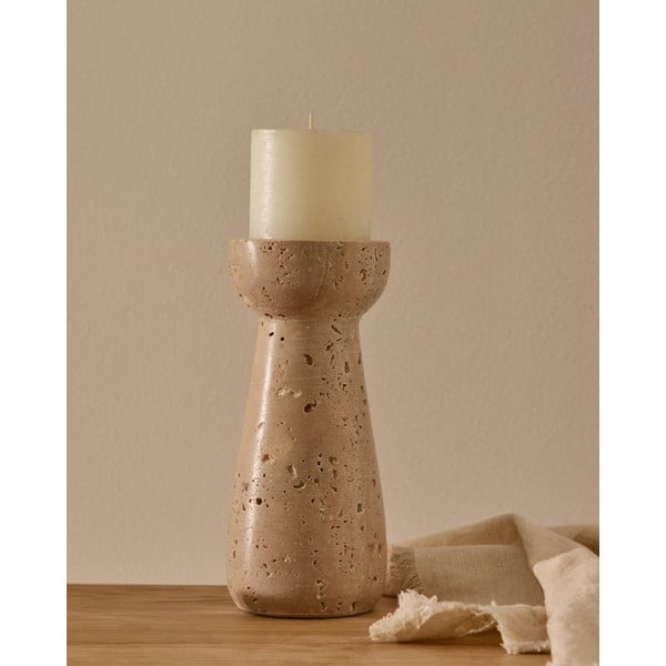 Kamienny świecznik na świeczkę typu tealight Magan – Kave Home-image-2