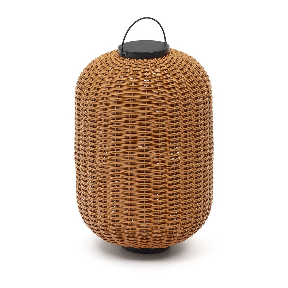 Brązowy lampion LED na USB (wysokość 55 cm) Saranella – Kave Home