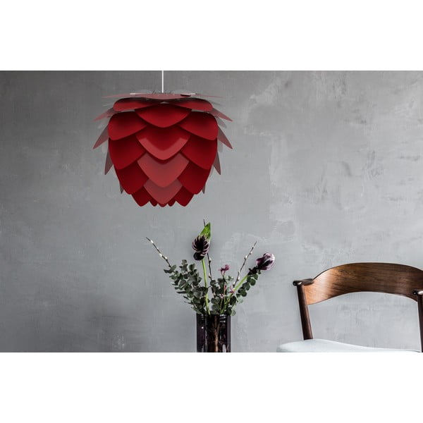 Bordowy abażur ø 59 cm Aluvia – UMAGE-image-2