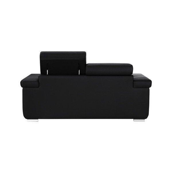 Czarna sofa 2-osobowa Corinne Cobson Eclipse-image-4