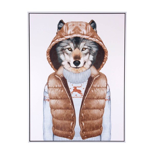 Obraz sømcasa Wolf Vest, 60x80 cm