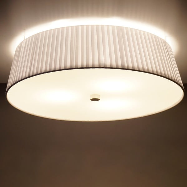 Biała lampa sufitowa Sotto Luce KAMI, ⌀ 45 cm-image-3