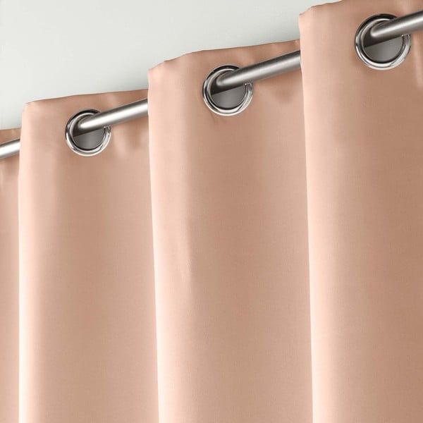 Różowa zasłona zaciemniająca 135x280 cm Occult – douceur d'intérieur-image-1