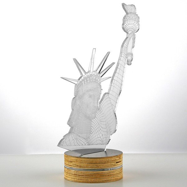 Lampa 3D stołowa Statue of Liberty-image-1