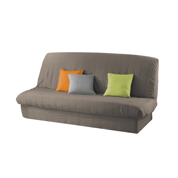 Brązowy elastyczny pokrowiec na sofę 3-osobową Essentiel – douceur d'intérieur