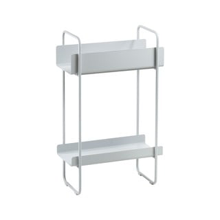 Jasnoszara metalowa konsola 24x48 cm A-Console – Zone
