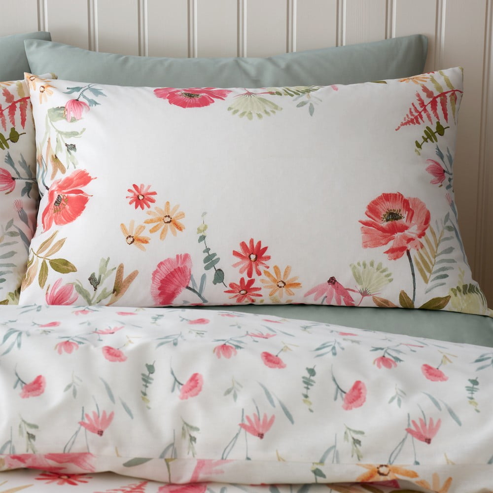 Kremowa pościel dwuosobowa 200x200 cm Ella Poppy – Catherine Lansfield (zdjęcie 4)