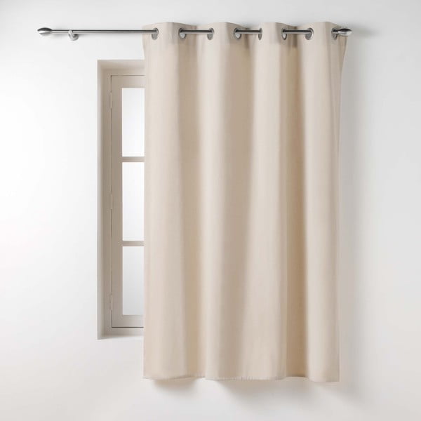Kremowa zasłona 135x180 cm Twily – douceur d'intérieur
