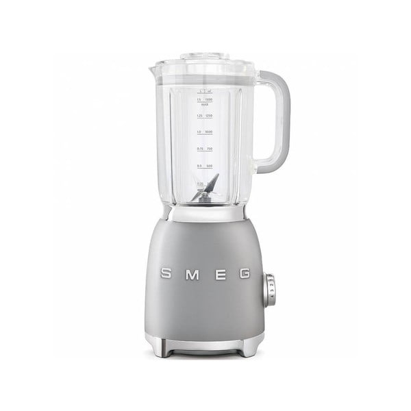 Blender kielichowy w kolorze srebra SMEG 50's Retro