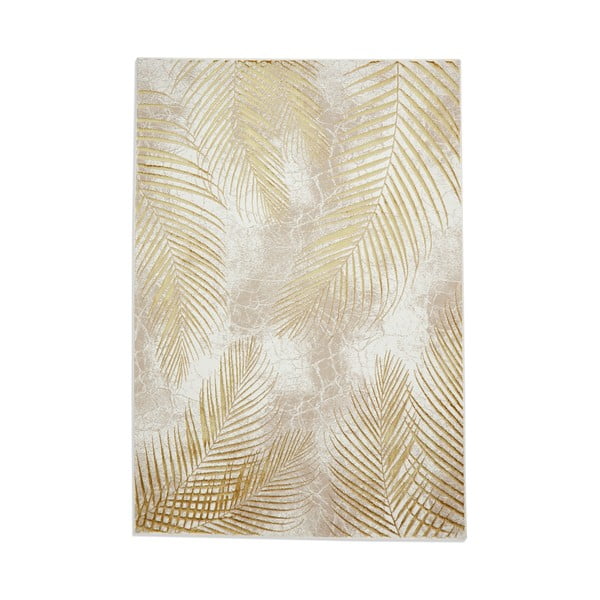 Beżowo-złoty dywan 170x120 cm Creation – Think Rugs