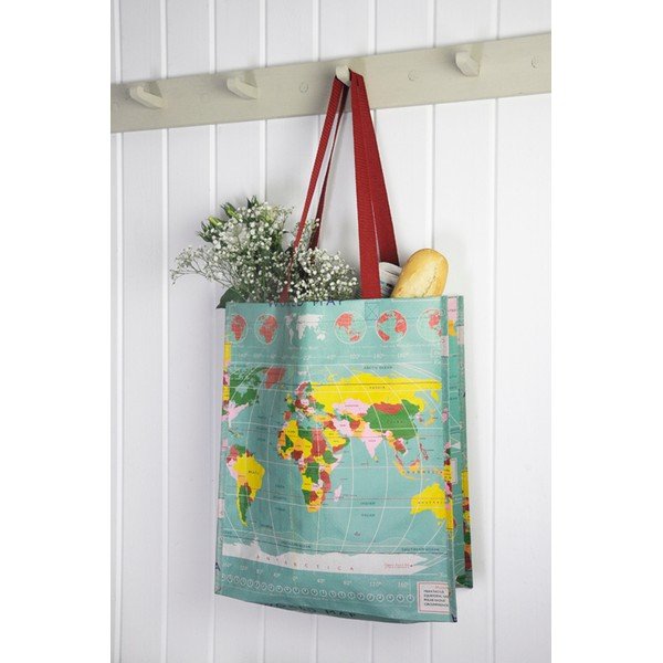 Torba na zakupy Rex London World Map-image-1