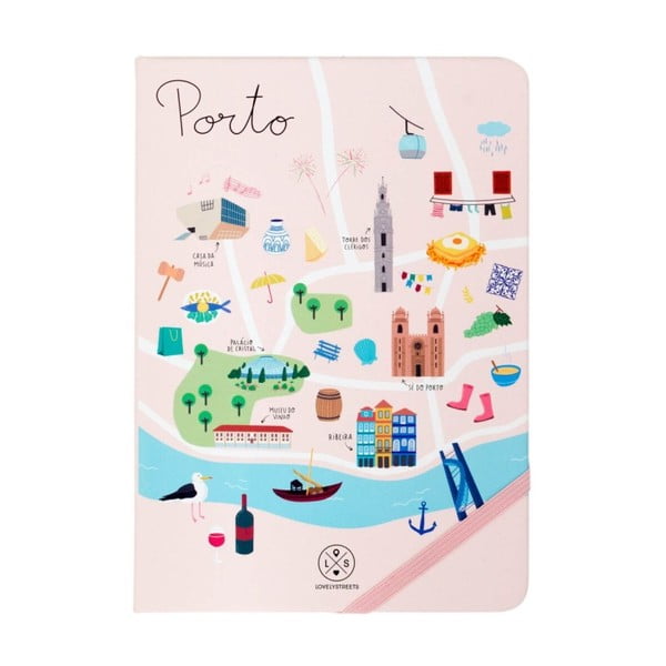 Blok na notatki Mr. Wonderful Porto, 160 stron