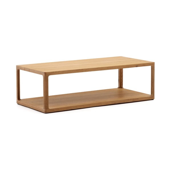 Stolik w dekorze dębu 65x140 cm Maymai – Kave Home-image-2