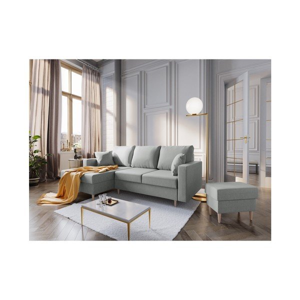 Szary puf Mazzini Sofas Aubrieta, 60x45 cm-image-4