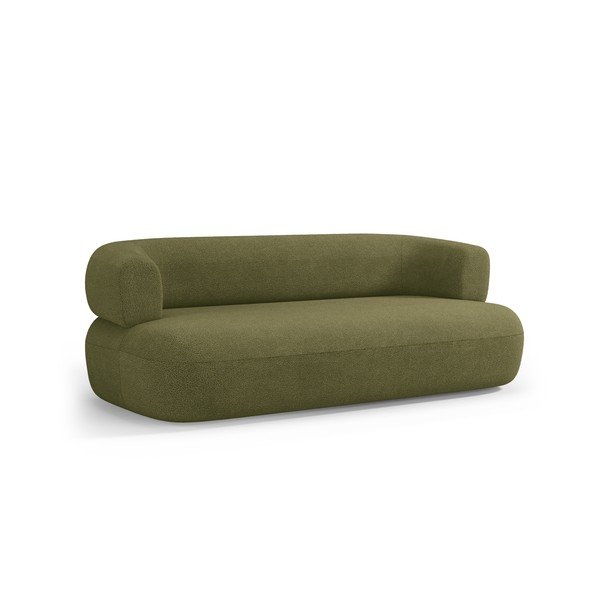Zielona sofa z materiału bouclé 178 cm Jenny – Micadoni -image-1