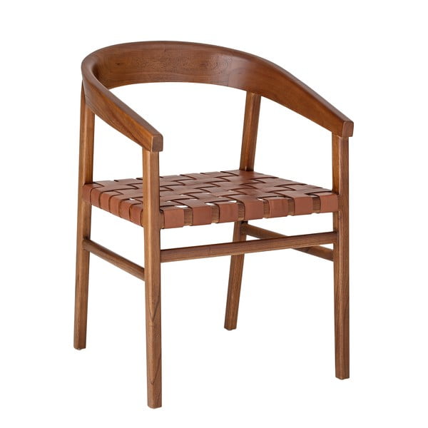 Brązowe krzesło Vitus − Bloomingville