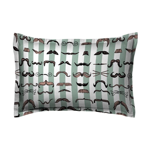 Poszewka na poduszkę Hipster Moustache, 50x70 cm
