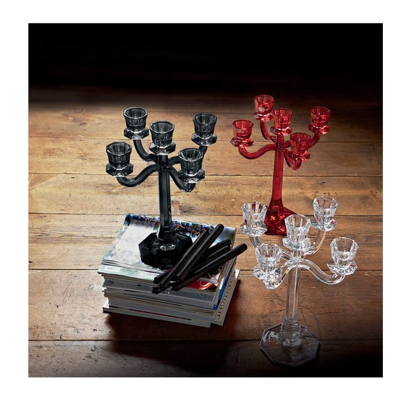 Świecznik na 5 świeczek ze szkła kryształowego Nachtmann Ravello-image-2
