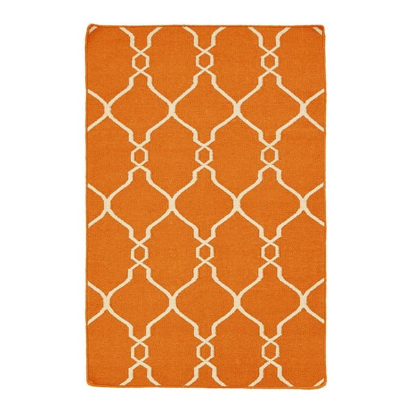 Ręcznie tkany dywan Kilim JP 11164 Orange, 90x150 cm