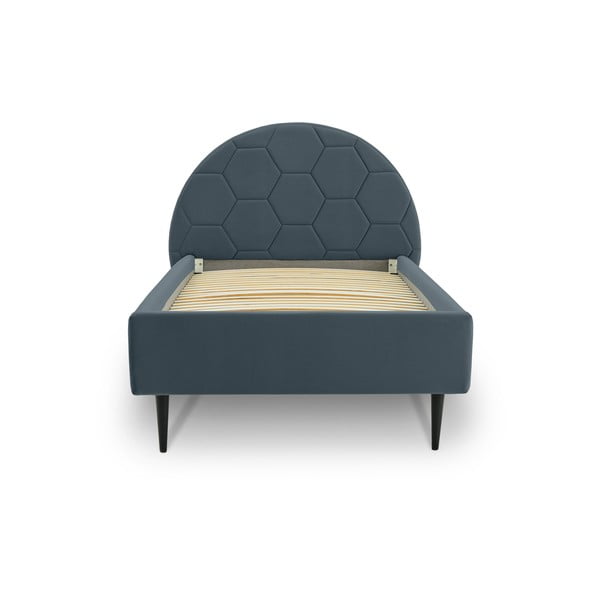 Niebieskie łóżko dziecięce 90x200 cm Mercury – Scandic-image-3