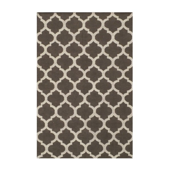 Ręcznie tkany dywan  Andrea Grey/White, 120x180 cm