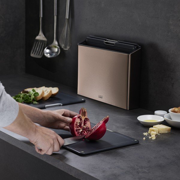 Deski do krojenia zestaw 4 szt. ze stojakiem 7x35,5 cm Folio – Joseph Joseph-image-1