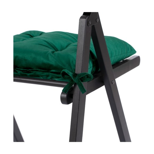 Aksamitna poduszka na krzesło 40x40 cm Aleksa – Restilo-image-3