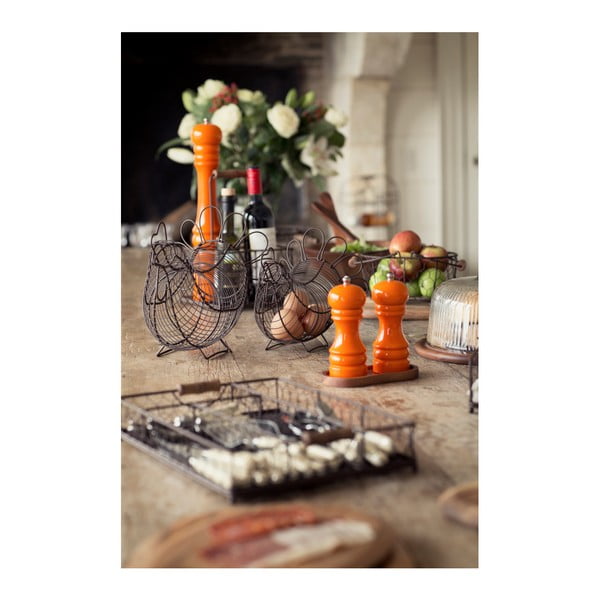 Koszyk metalowy do przenoszenia na 4 butelki T&G Woodware Provence-image-2