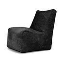 Czarny sztruksowy worek do siedzenia Seat Lounge – SLOWDOWN