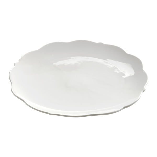 Zestaw 4 porcelanowych talerzy śniadaniowych Maxwell & Williams White Rose, ⌀ 23 cm