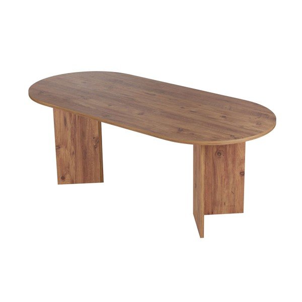 Stół w dekorze sosny 90x200 cm Sabella – Kalune Design-image-3