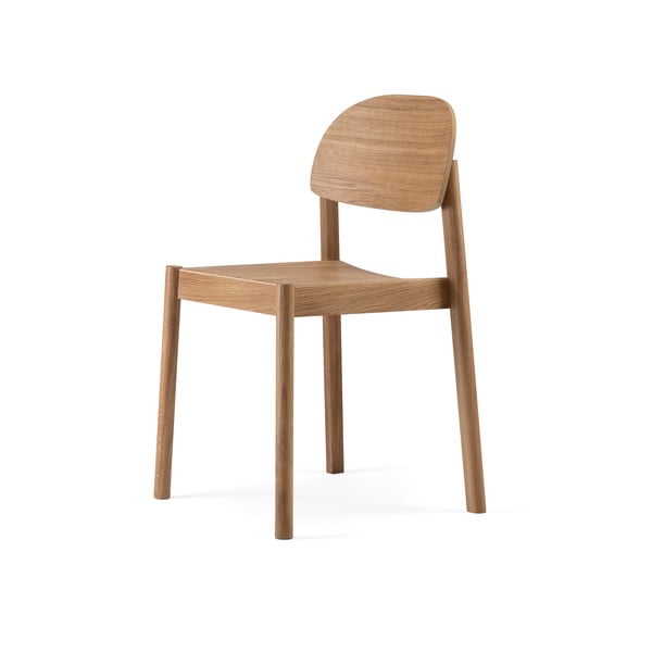 Krzesło z drewna dębowego EMKO Citizen Oval