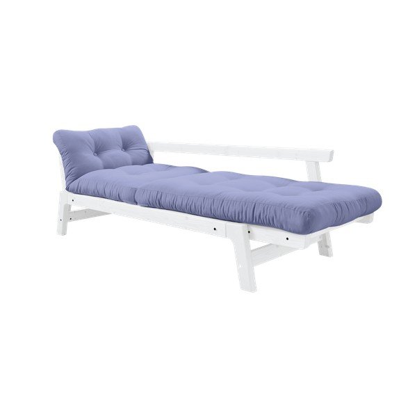 Sofa rozkładana Karup Step White/Blue Breeze-image-3