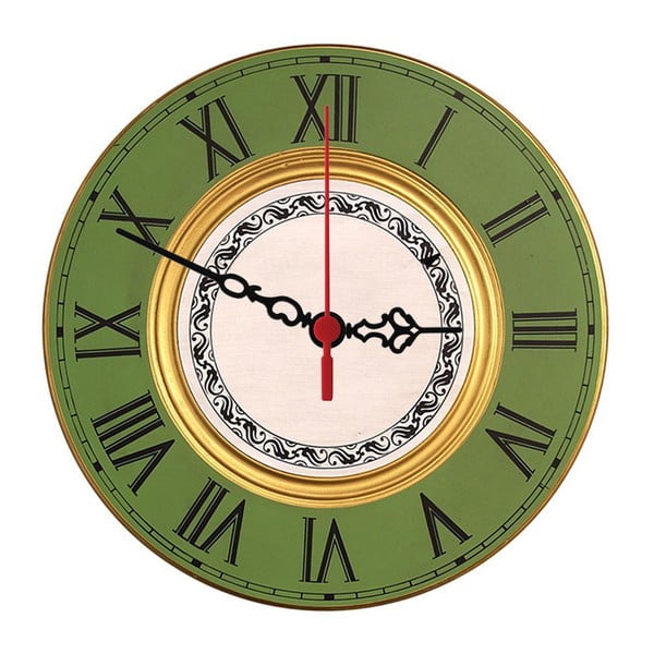 Zegar ścienny Green Line, 30 cm