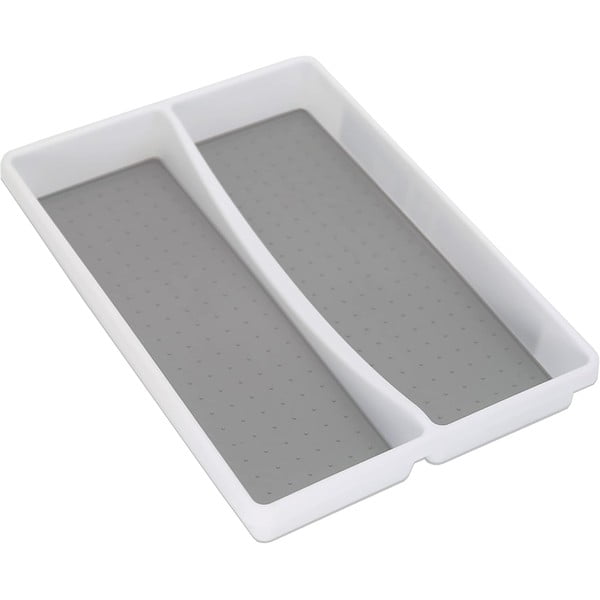 Szary plastikowy organizer na sztućce 32,5 x 23,5 cm – Addis-image-1