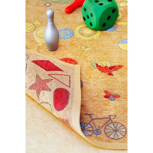 Brązowy dwustronny dywan dziecięcy Narma Tähemaa, 160x230 cm-image-4