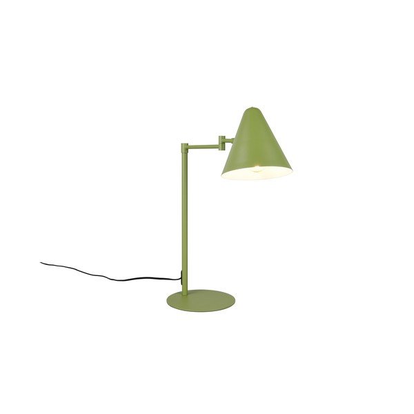 Zielona lampa stołowa z elastyczną konstrukcją (wysokość 50,5 cm) Cosima – Trio-image-2