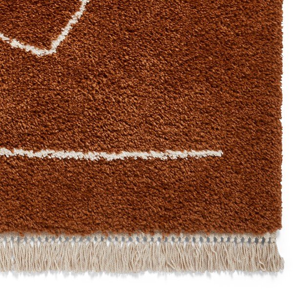 Czerwony dywan Think Rugs Boho, 160x220 cm-image-4