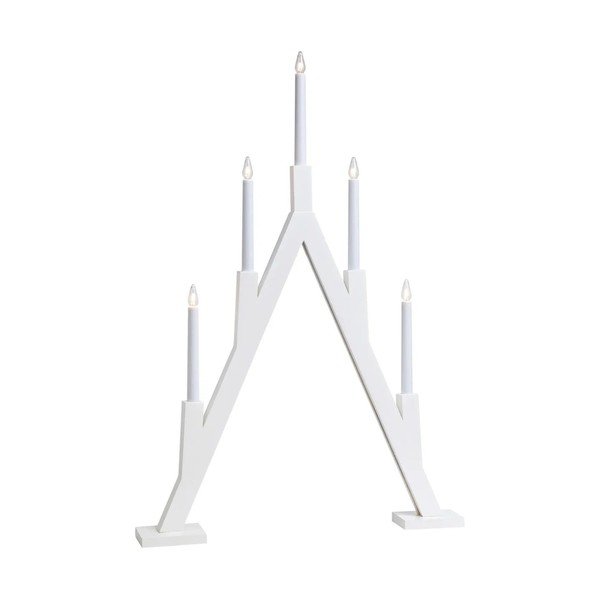 Biała dekoracja świetlna ze świątecznym motywem Bjurfors – Markslöjd