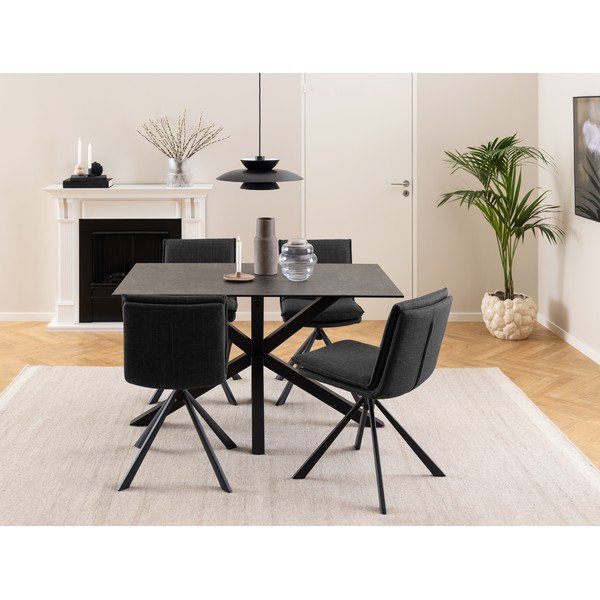 Ciemnoszare krzesło Flynn – Actona-image-2