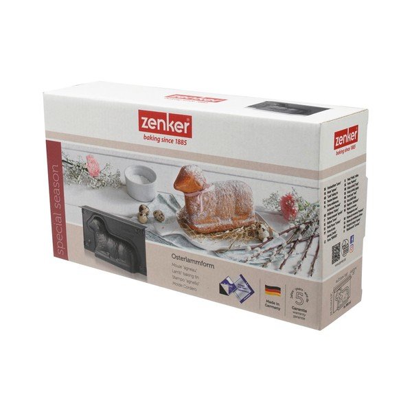 Stalowa forma do pieczenia Zenker Easter Lamb, 900 ml-image-2