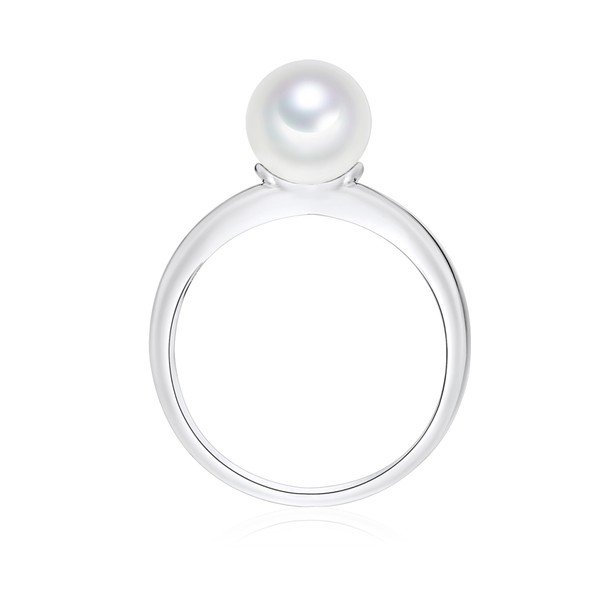Pierścionek
  z perłą Pearls Of London Sea Shell White, 3,4 cm-image-1